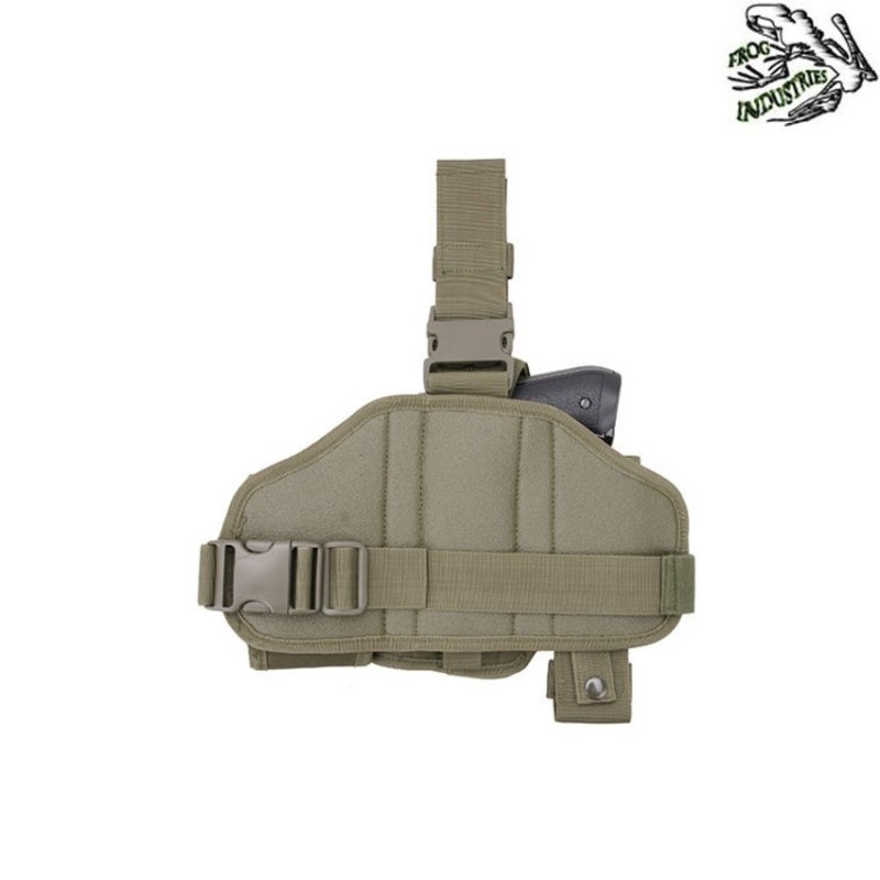 Cosciale Assembled Drop Leg Gun Green Frog Industries® (fi-000568-od) Cosciale Assembled Drop Leg Gun Green Frog Industries® (fi-000568-od)