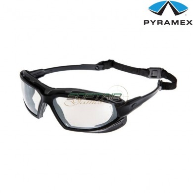 Highlander plus clear antifog glasses pyramex (pyr-esbg5080dt)