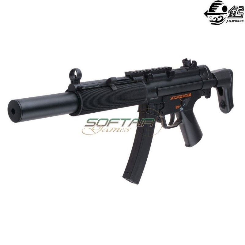 Electric rifle mp5 805 full metal black jing gong (jg-019729)