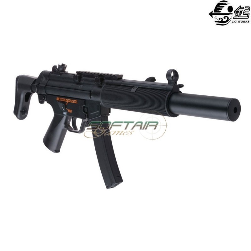 Electric rifle mp5 805 full metal black jing gong (jg-019729)