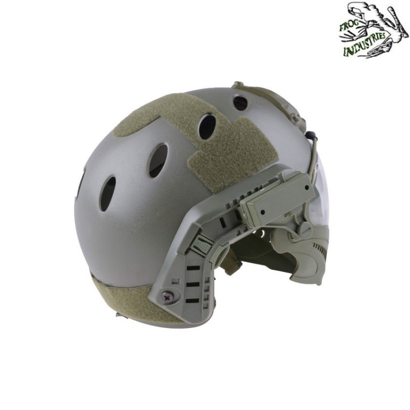 Casco completo fast pj piloteer olive drab frog industries® (fi-019329-od)