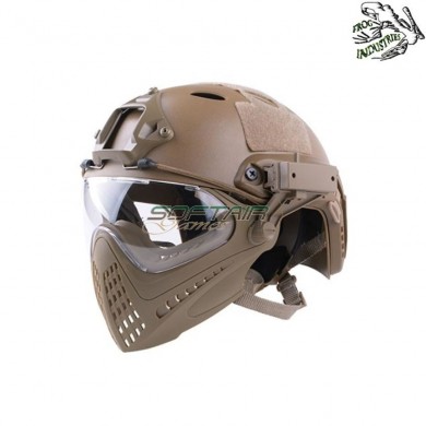 Fast pj piloteer complete helmet tan frog industries® (fi-019330-tan)