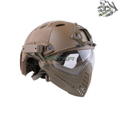 Fast pj piloteer complete helmet tan frog industries® (fi-019330-tan)