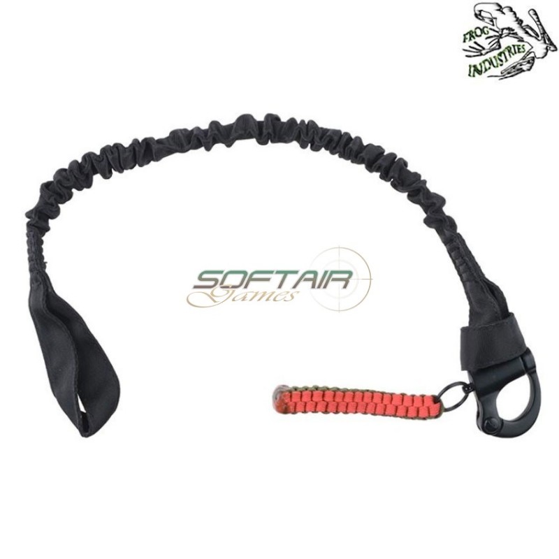 Tactical lanyard black frog industries® (fi-019342-bk)