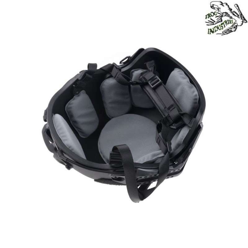 Elmetto air fast black frog industries® (fi-023301-bk)