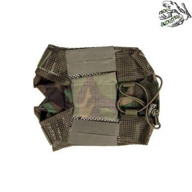 Telino copri elmetto new ver. woodland per fast frog industries® (fi-028240-wd)