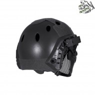 Casco completo fast pj piloteer type ii black frog industries® (fi-028246-bk)