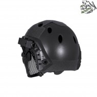 Casco completo fast pj piloteer type ii black frog industries® (fi-028246-bk)