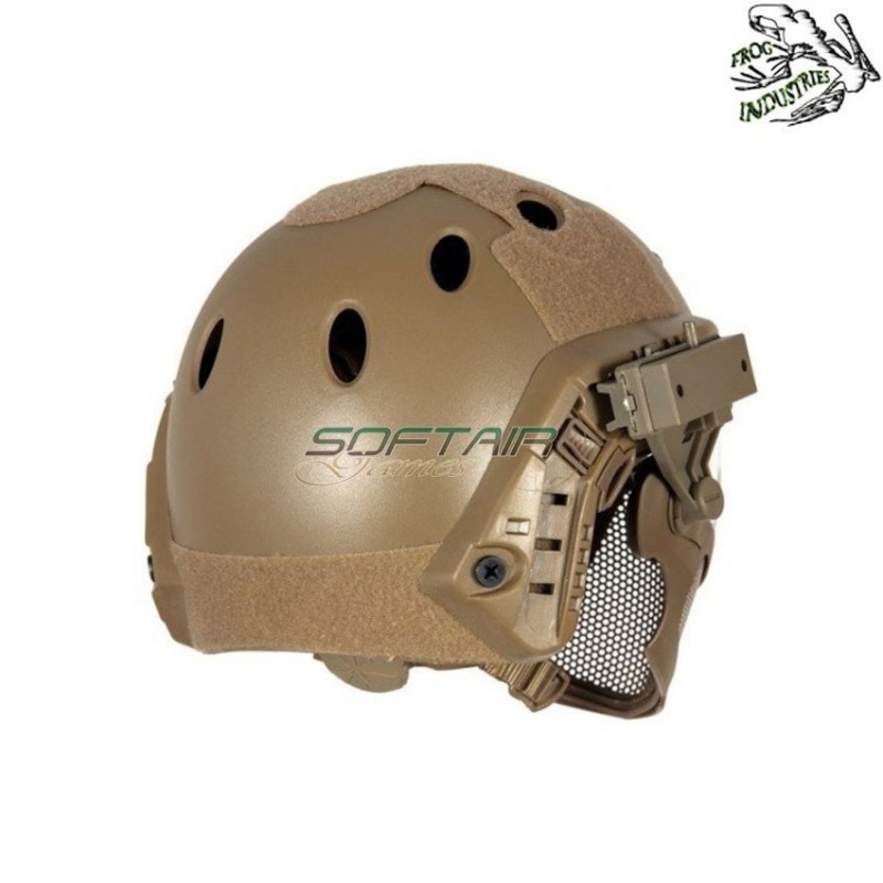 Casco completo fast pj piloteer type ii tan frog industries® (fi-028247-tan)