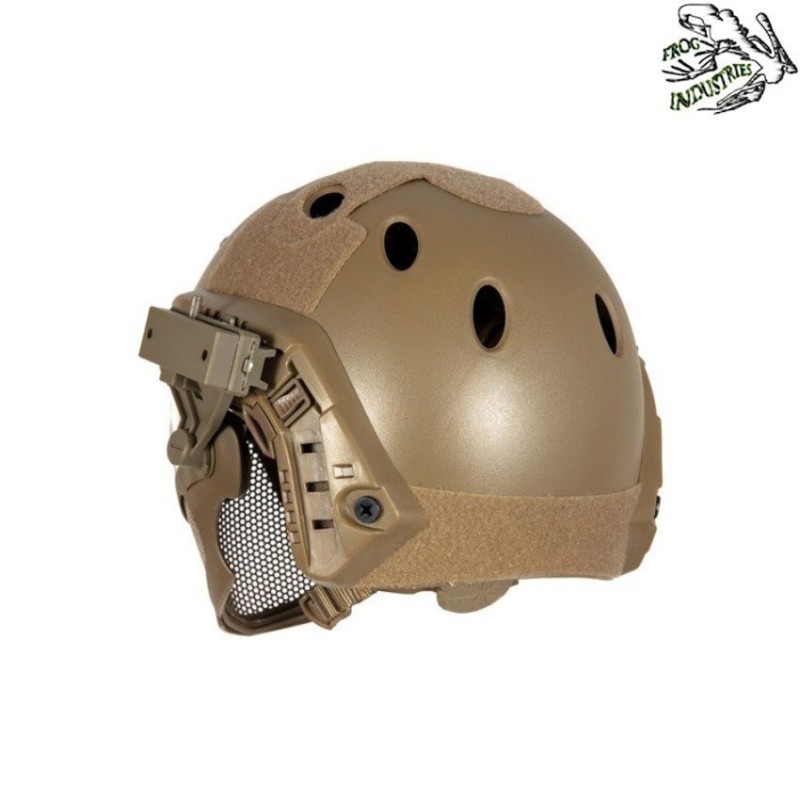 Casco completo fast pj piloteer type ii tan frog industries® (fi-028247-tan)