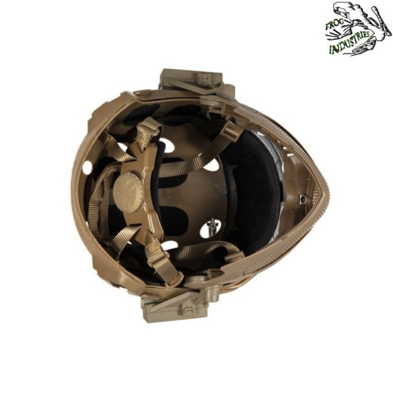 Casco completo fast pj piloteer type ii tan frog industries® (fi-028247-tan)