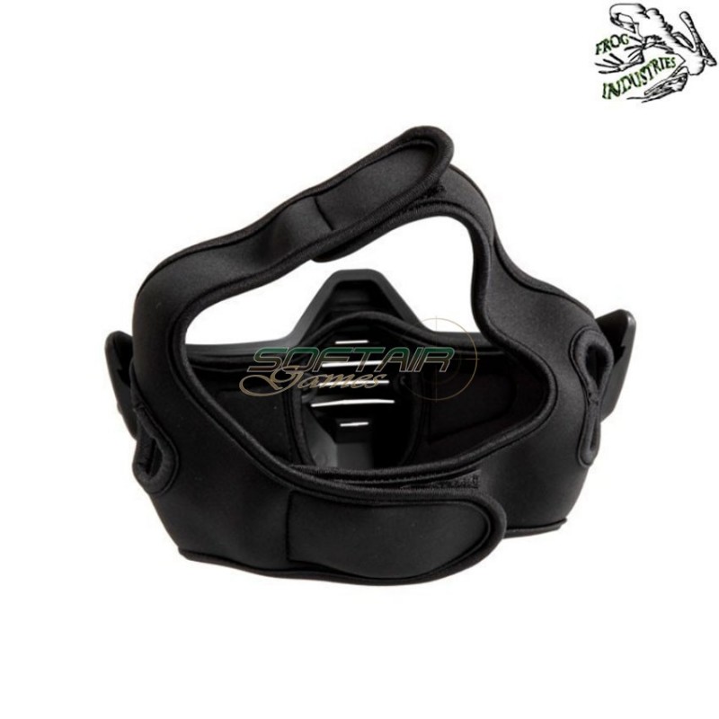 Armor face mask black frog industries® (fi-028250-bk)