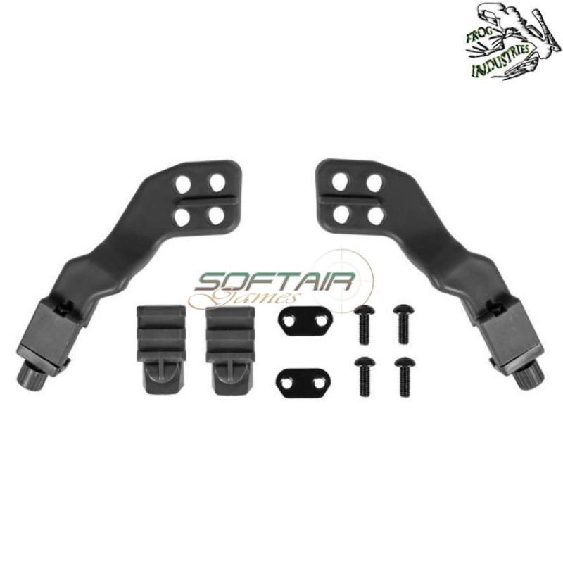 Armor face mask black frog industries® (fi-028250-bk)