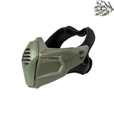 Armor face mask olive drab frog industries® (fi-028251-od)