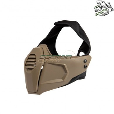 Armor face mask tan frog industries® (fi-028252-tan)