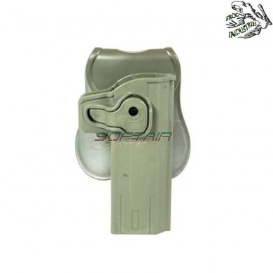 Rigid hi-capa olive drab holster belt system frog industries® (fi-025689-od)