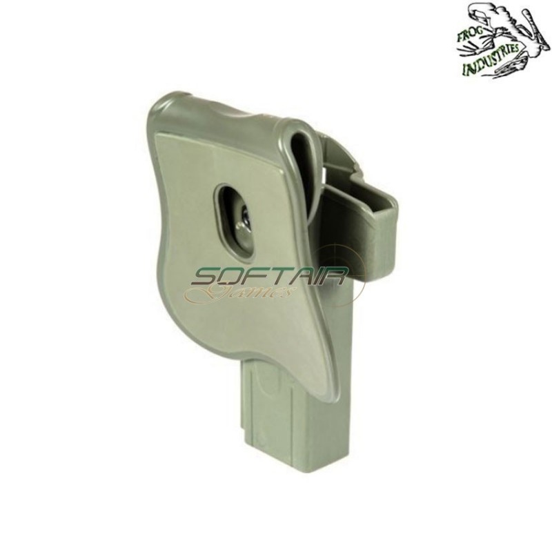 Rigid hi-capa olive drab holster belt system frog industries® (fi-025689-od)