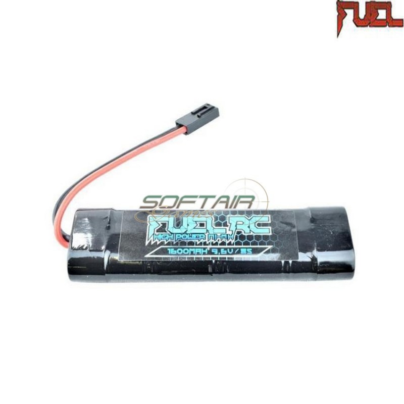 Nimh Battery Mini Tamiya Connector 9.6v X 1600mah Mini Type Fuel Rc (fl-9.6x1600-mini)