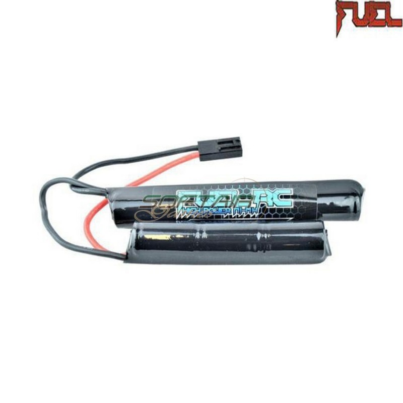 Nimh Battery Mini Tamiya Connector 8.4v X 1600mah Cqb Type Fuel Rc (fl-8.4x1600-cqb)