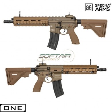 Electric rifle sa-h11 h&k 416 a5 style fde one™ carbine replica specna arms® (spe-01-030165)