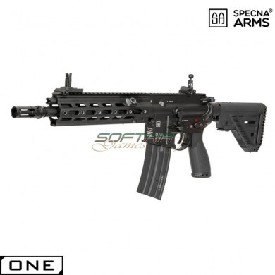 Electric rifle sa-h12 h&k 416 a5 geissele style black one™ carbine replica specna arms® (spe-01-030166)