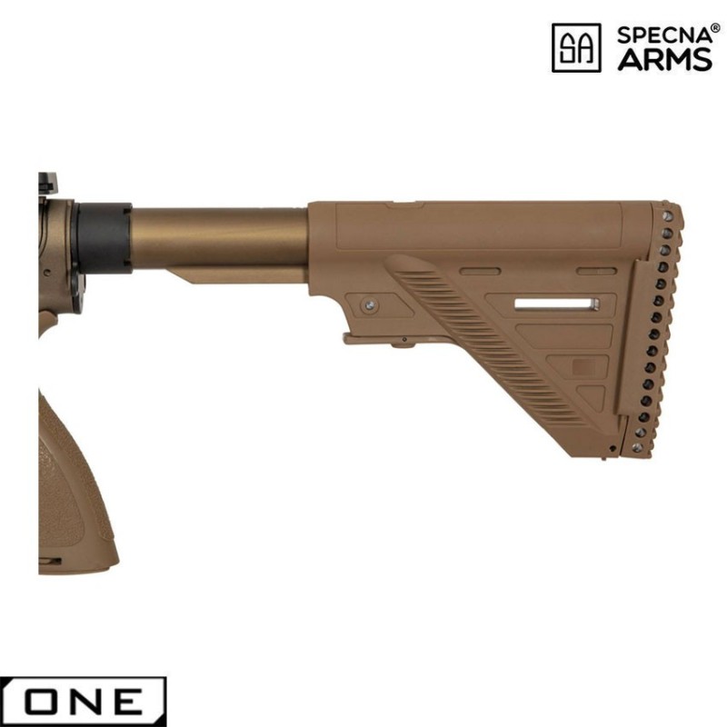 Fucile elettrico sa-h12 h&k 416 a5 geissele style fde one™ carbine replica specna arms® (spe-01-030167)