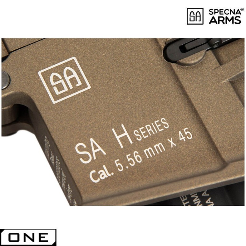 Fucile elettrico sa-h12 h&k 416 a5 geissele style fde one™ carbine replica specna arms® (spe-01-030167)