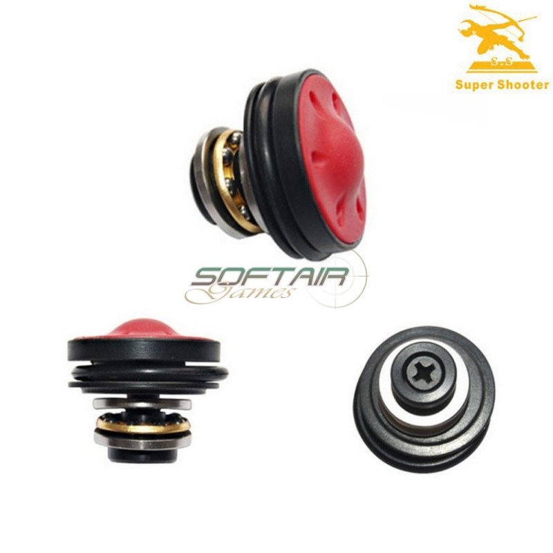 Bore Up Silenced Bearing Pom Piston Head super shooter (ss-pt0029) Bore Up Silenced Bearing Pom Piston Head super shooter (ss-pt0029)