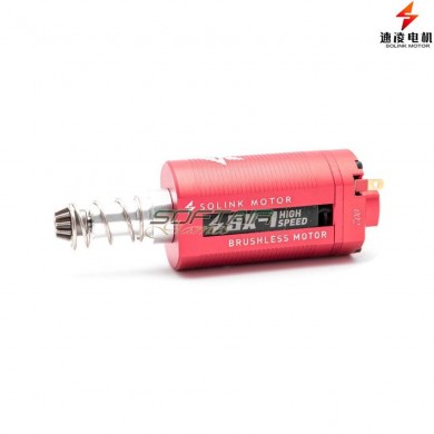 Long shaft red brushless high speed motor for aeg solink (sx-l1-red)