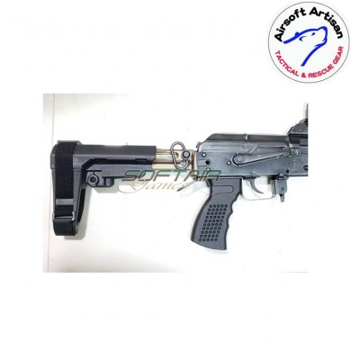 Adattatore dark earth ak folder lct/ghk per calcio m4 airsoft artisan (aa-ak-04-de)