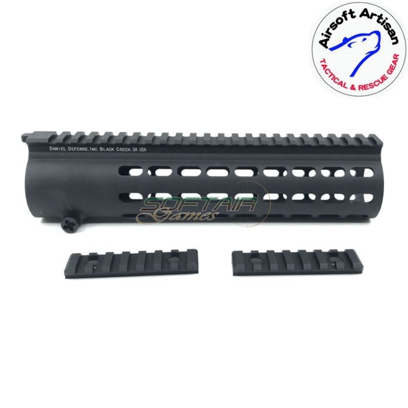 DD 416 9.5" Rail System black per marui 416 ebb/aeg airsoft artisan (aa-ras-02-a)