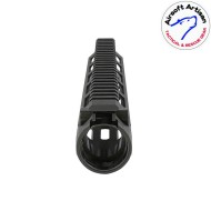 Bcm style 10" LC rail system black for m4/m16 aeg/gbb/ptw airsoft artisan (aa-ras-03)