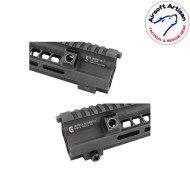 Mk15 g style 9.5" rail system black for marui 416 ebb/aeg airsoft artisan (aa-ras-05-bk-a)