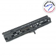 Smr long g style 14.5" rail system black per marui 416 ebb/aeg airsoft artisan (aa-ras-07-bk-a)