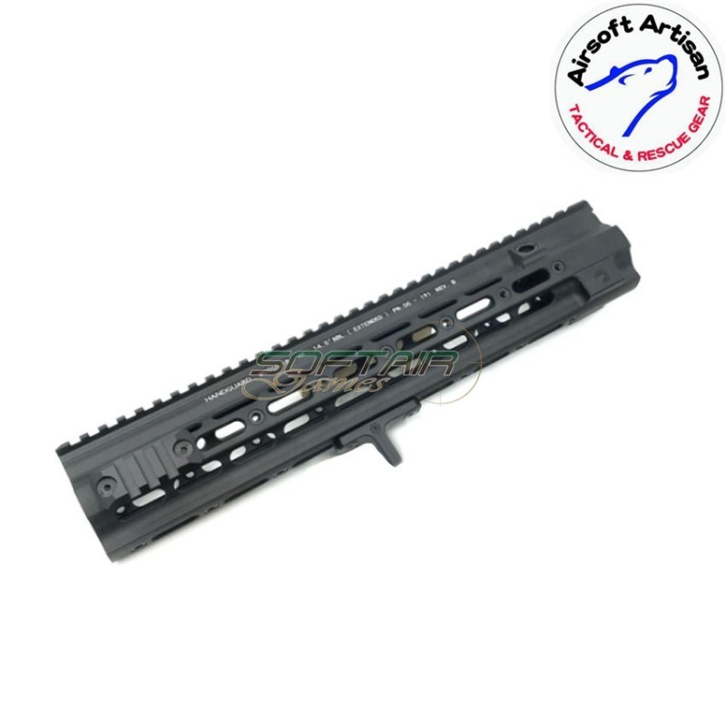 Smr long g style 14.5" rail system black per marui 416 ebb/aeg airsoft artisan (aa-ras-07-bk-a)