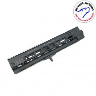 Smr long g style 14.5" rail system black for marui 416 ebb/aeg airsoft artisan (aa-ras-07-bk-a)