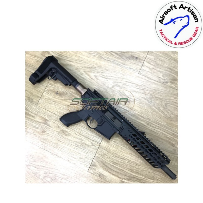 Adattatore calcio dark earth m4 per cybergun sig mcx aeg airsoft artisan (aa-part-10-de)