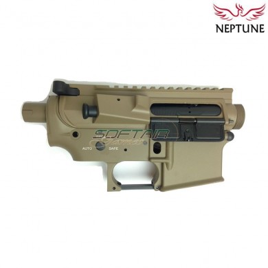 Body m4 aeg dark earth in metallo mur type neptune (nte-129a-de)