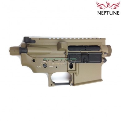 Body m4 aeg dark earth in metal marine type neptune (nte-001b-de)