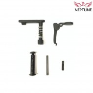 Body m4 aeg dark earth in metal standard type neptune (nte-001a-de)