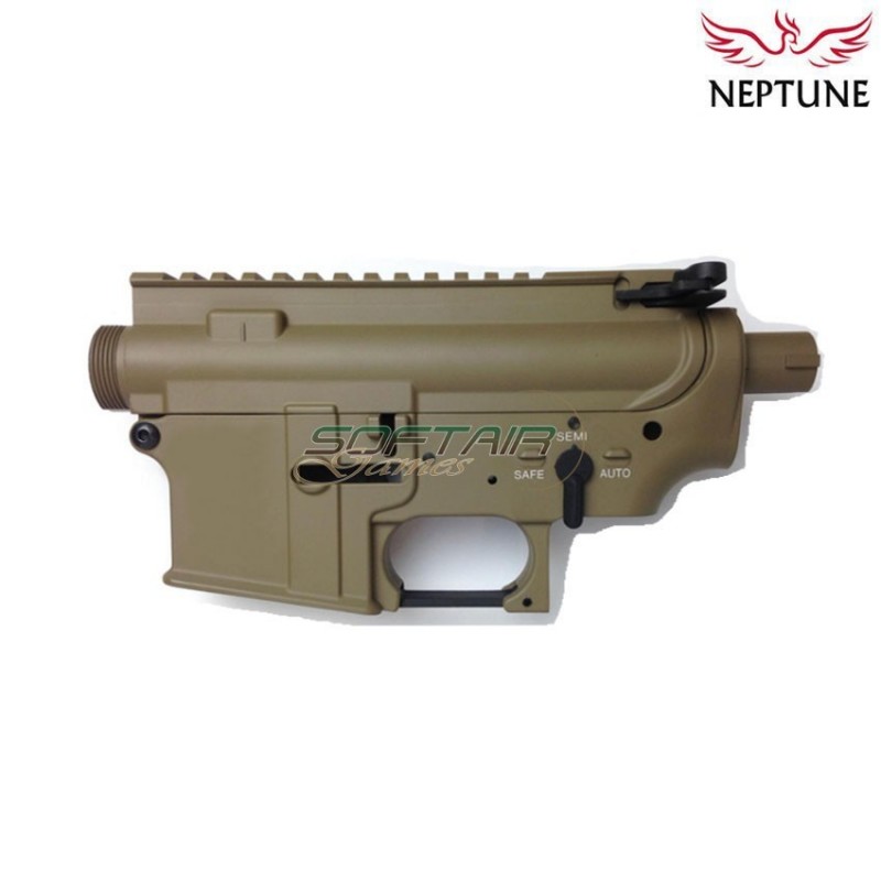Body m4 aeg dark earth in metal standard type neptune (nte-001a-de)