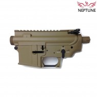 Body m4 aeg dark earth in metal standard type neptune (nte-001a-de)