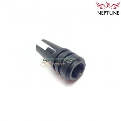 Flash hider 14mm ccw vietnam style neptune (nte-231)