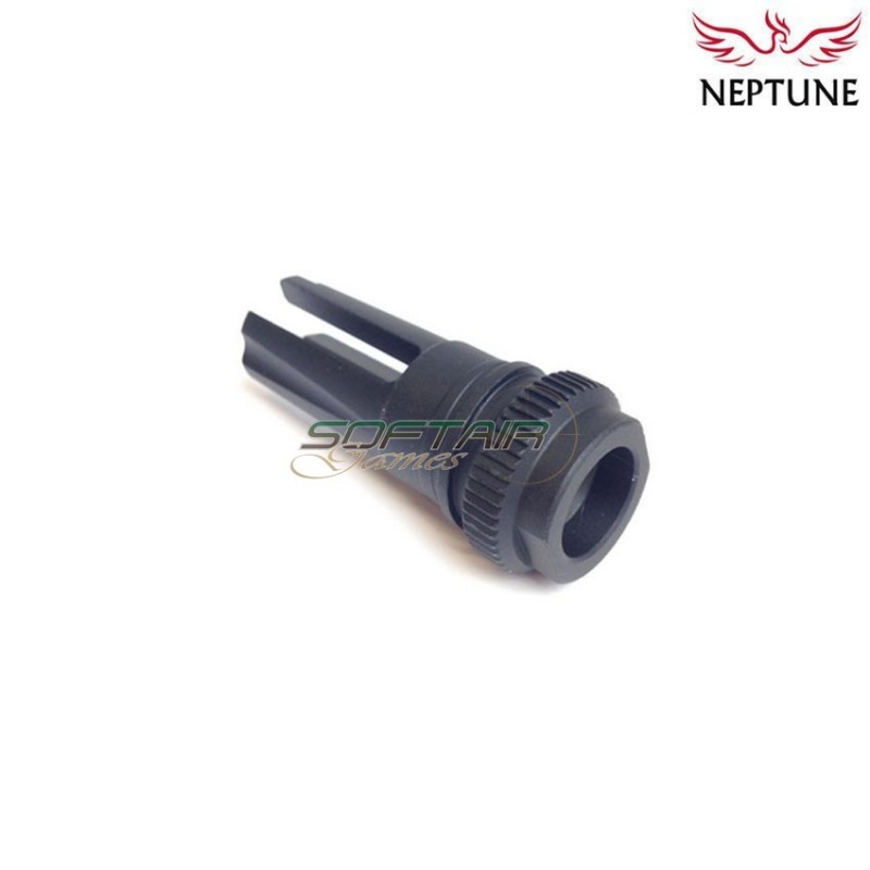 Flash hider 14mm ccw aac style neptune (nte-164)