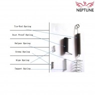 Set 5 pieces spring for m4/m16 body neptune (nte-123) Set 5 pieces spring for m4/m16 body neptune (nte-123)