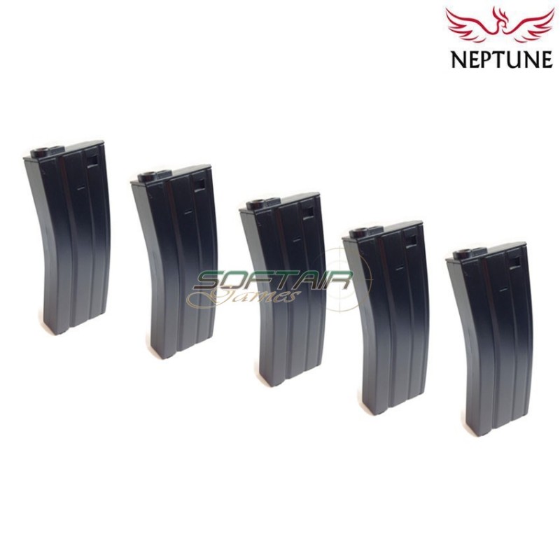 Set 5 caricatori monofilari 110bb in polimero black per m4/m16 aeg neptune (nte-003-5) Set 5 caricatori monofilari 110bb in polimero black per m4/m16 aeg neptune (nte-003-5)