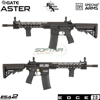 Electric rifle sa-e14 rra m4 LC custom carbine edge 2.0™ black specna arms® (spe-01-028015)