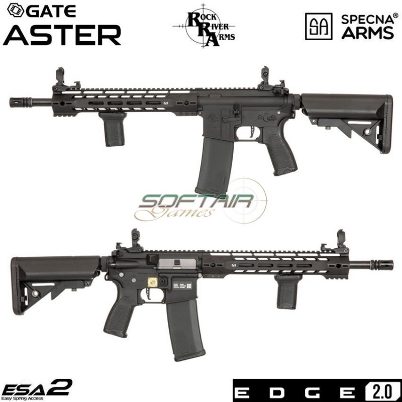 Fucile elettrico sa-e01 rra m4a1 carbine edge 2.0™ black specna arms® (spe-01-030327)