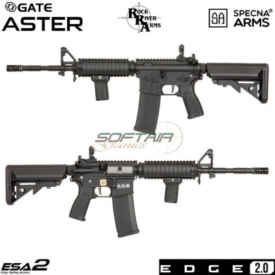 Electric rifle sa-e03 rra m4 sopmod carbine edge 2.0™ black specna arms® (spe-01-030858)