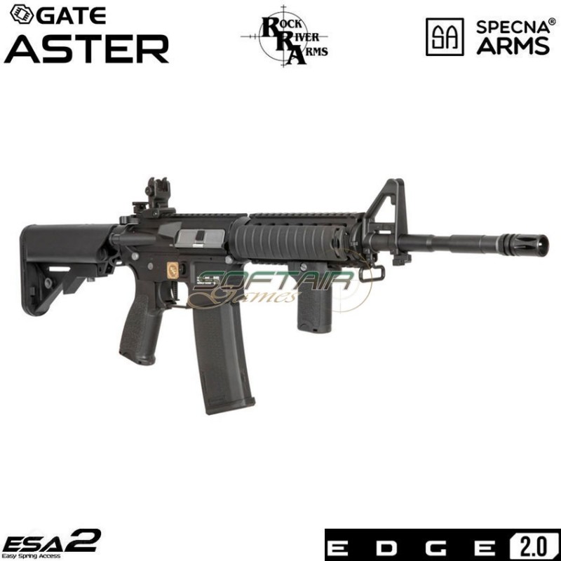 Electric rifle sa-e03 rra m4 sopmod carbine edge 2.0™ black specna arms® (spe-01-030858)